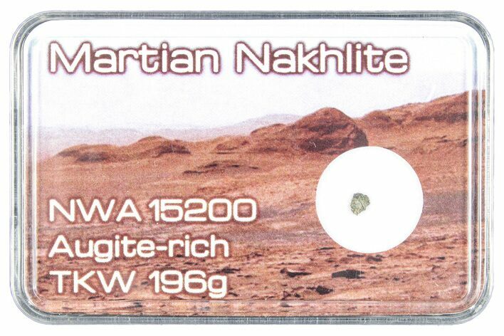 Martian Nakhlite Meteorite Fragment - NWA #288363